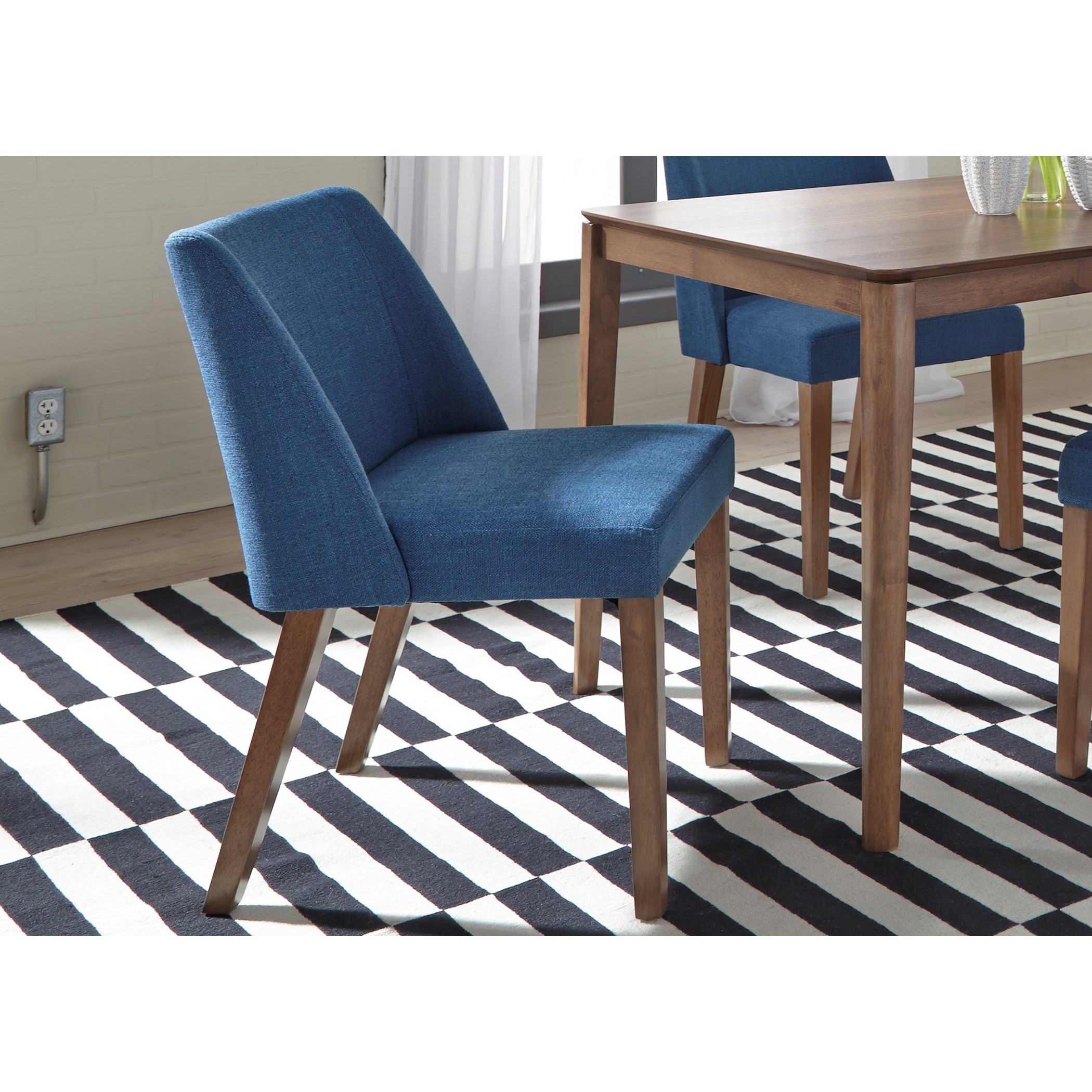 Liberty Furniture Space Savers 198 C9001S BU Fully Upholstered